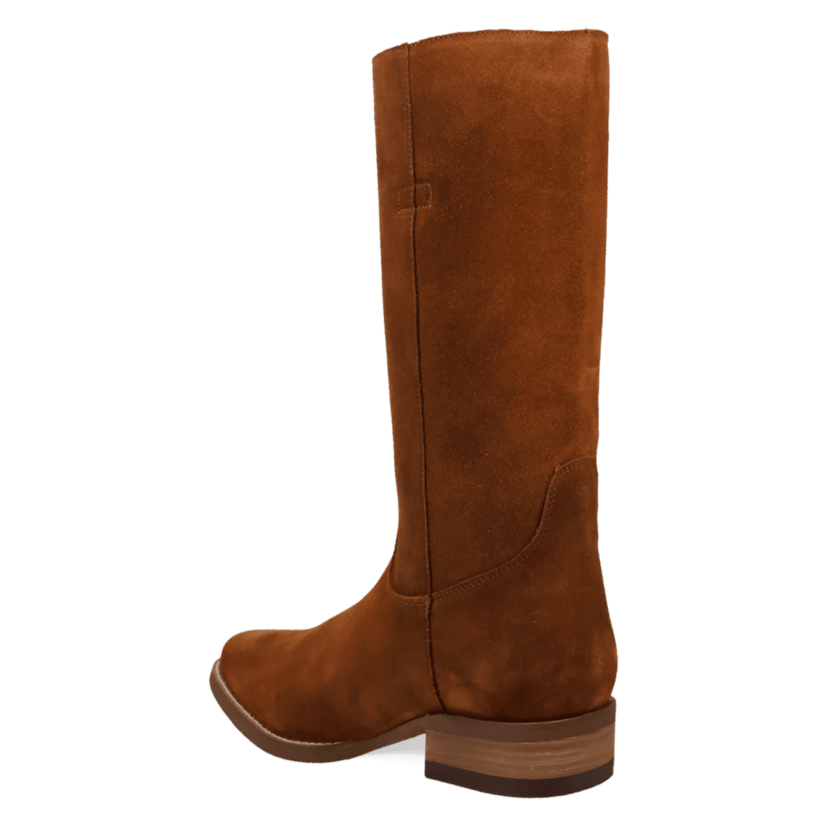 PRODUCT SHOT BOONE LEATHER BOOT AT 270 DEGREE ANGLE