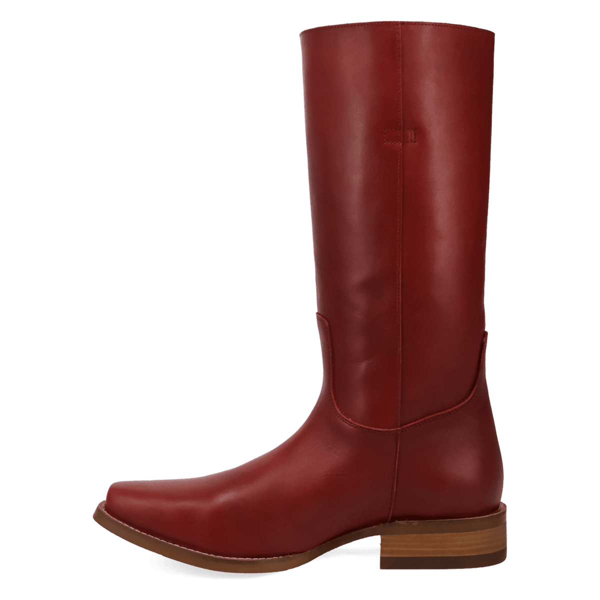 PRODUCT SHOT BOONE LEATHER BOOT AT 135 DEGREE OUTSIDE ANGLE