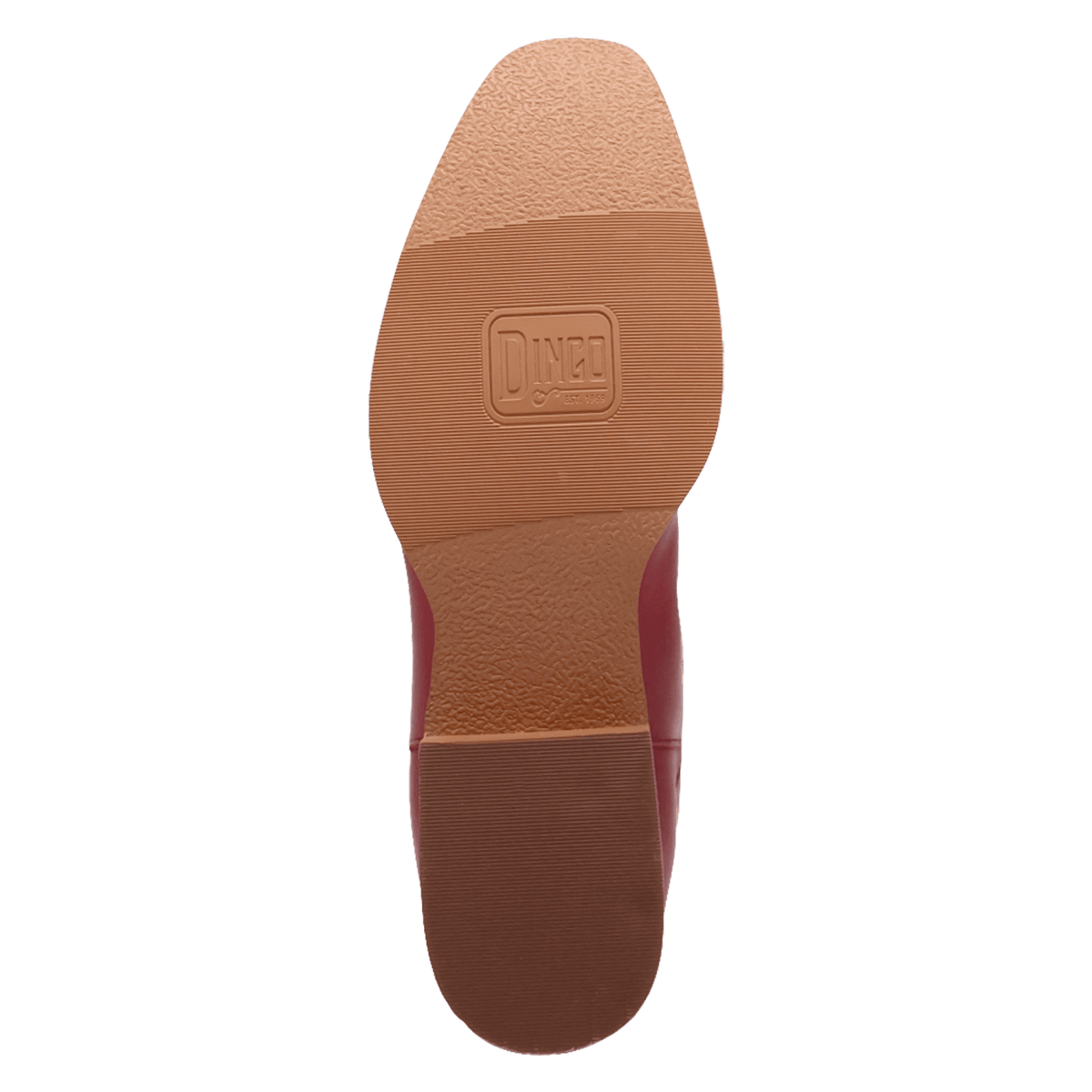 PRODUCT SHOT BOONE LEATHER BOOT AT OUTSOLE ANGLE