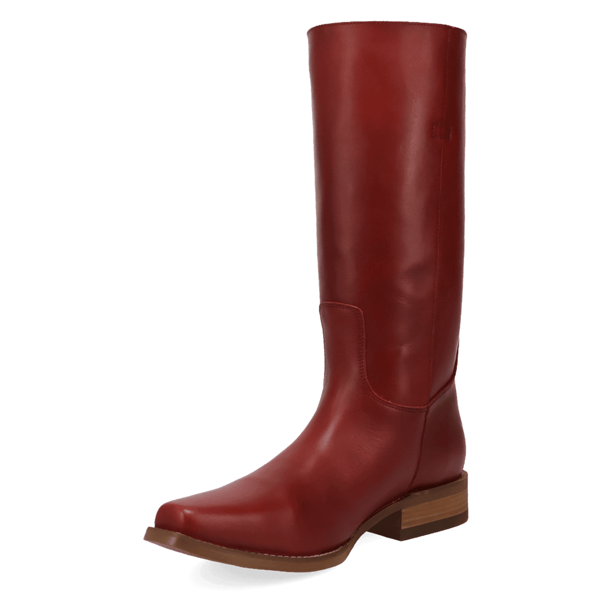PRODUCT SHOT BOONE LEATHER BOOT AT 225 DEGREE ANGLE