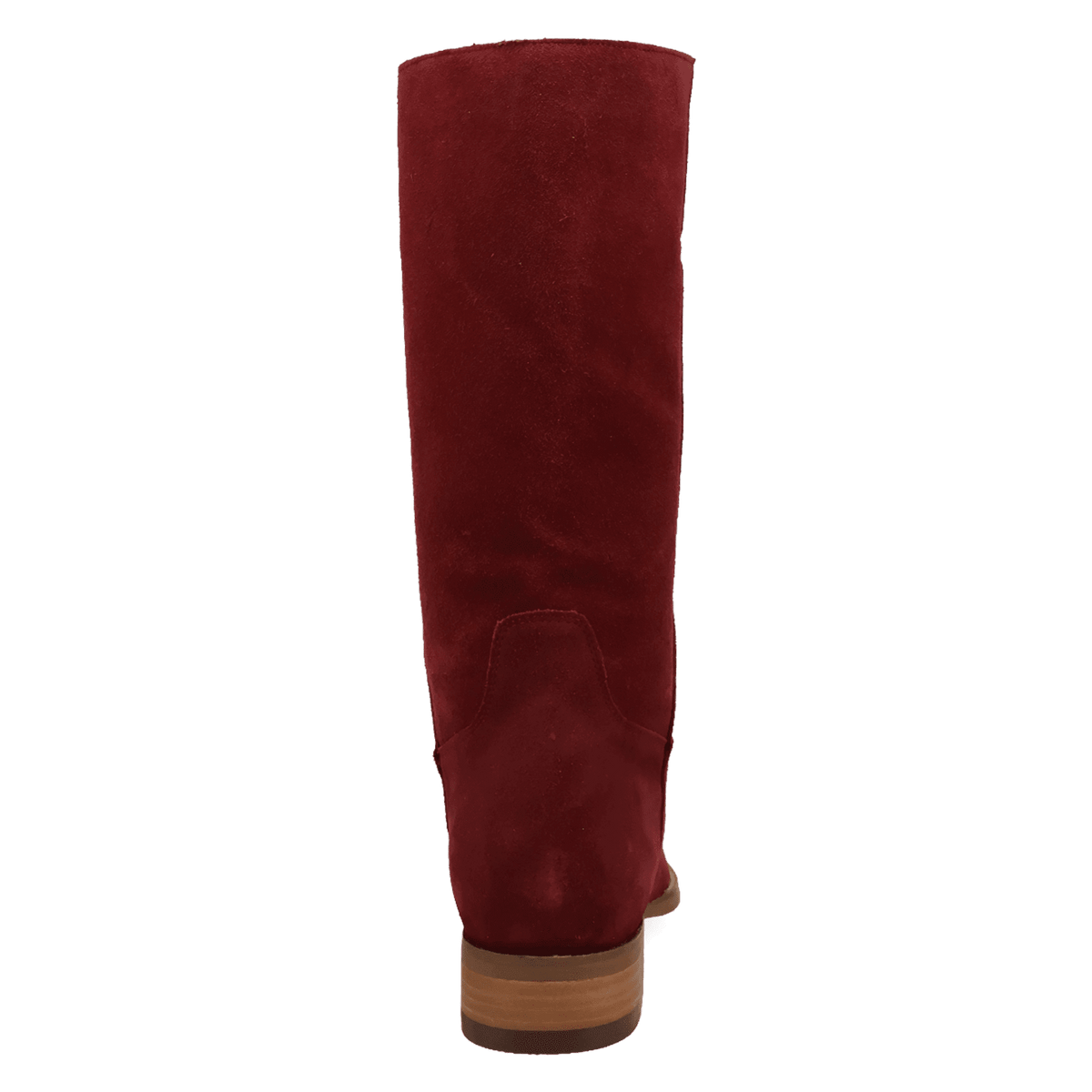 PRODUCT SHOT BOONE LEATHER BOOT AT 180 DEGREE BACK ANGLE
