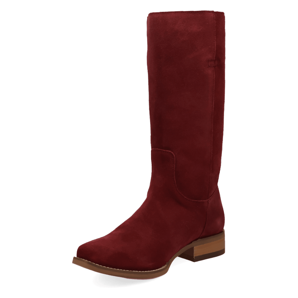 PRODUCT SHOT BOONE LEATHER BOOT AT 225 DEGREE ANGLE