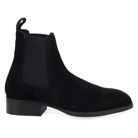 PRODUCT SHOT GENTRY LEATHER BOOTIE AT 90 DEGREE INSIDE ANGLE
