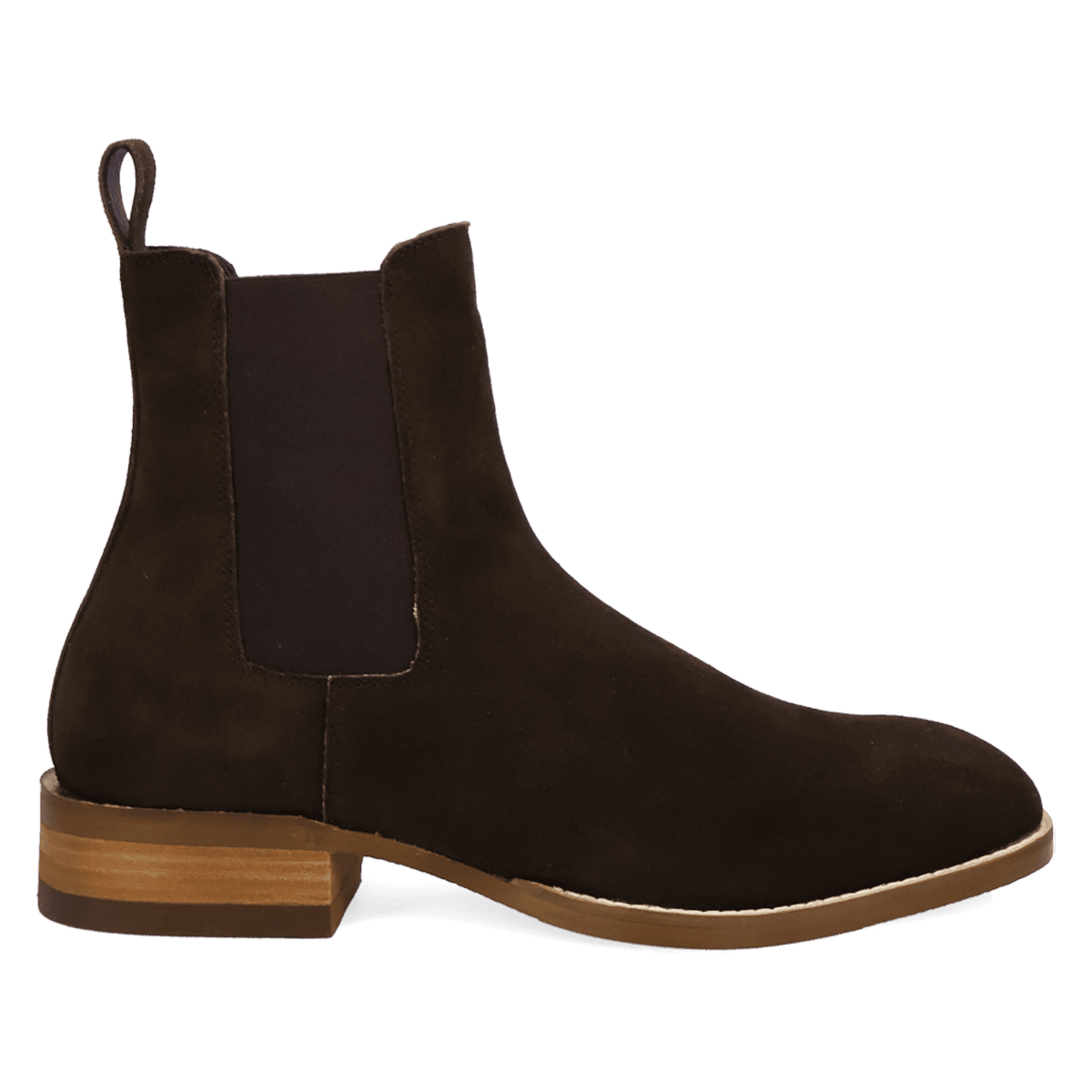 PRODUCT SHOT GENTRY LEATHER BOOTIE AT 90 DEGREE INSIDE ANGLE