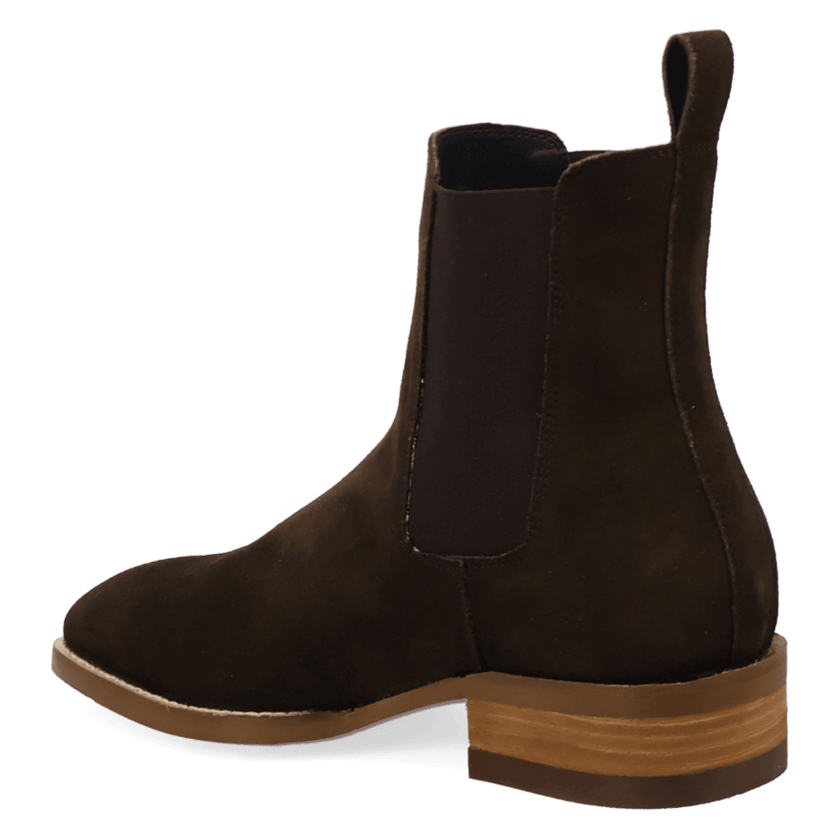 PRODUCT SHOT GENTRY LEATHER BOOTIE AT 270 DEGREE ANGLE