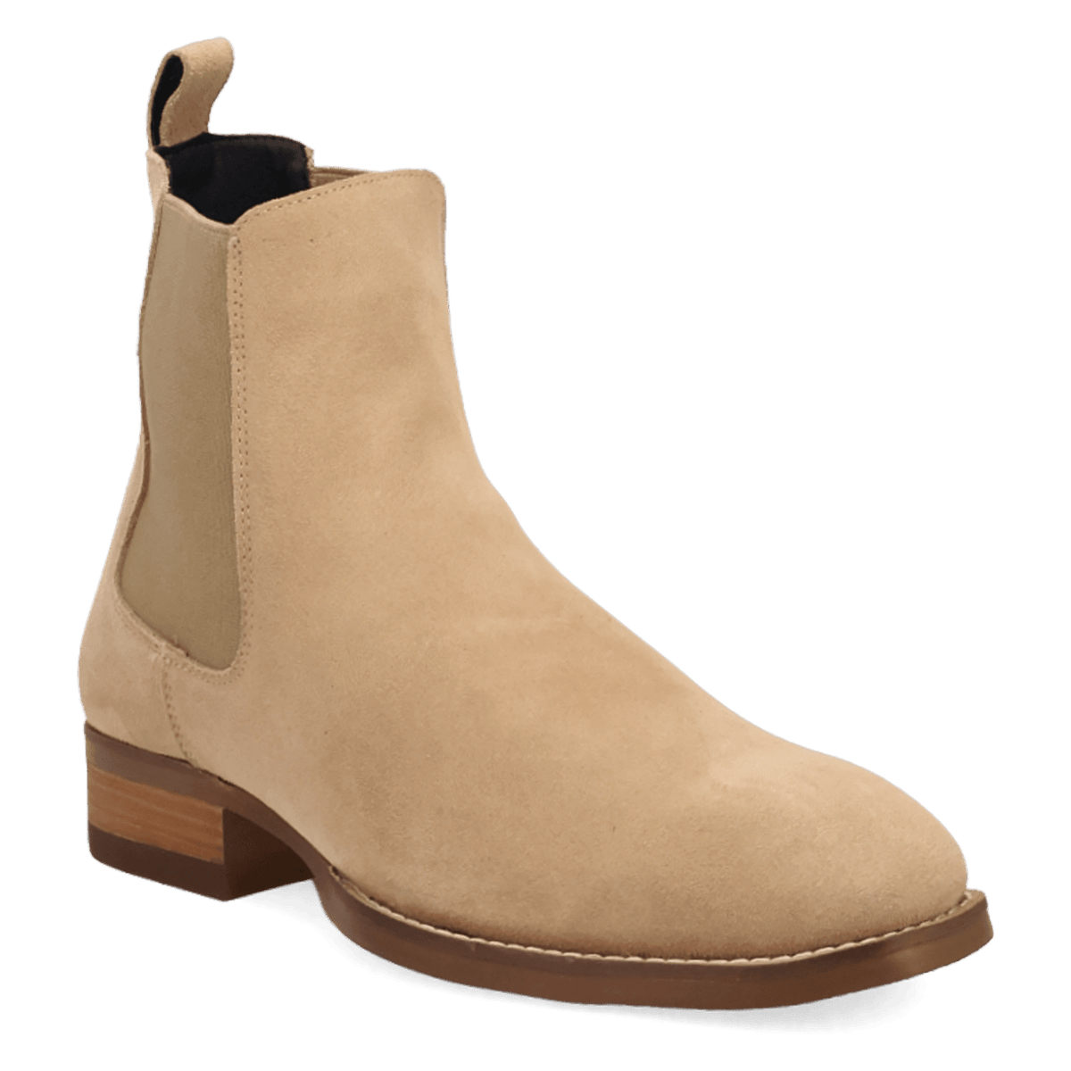 PRODUCT SHOT GENTRY LEATHER BOOTIE AT 45 DEGREE ANGLE