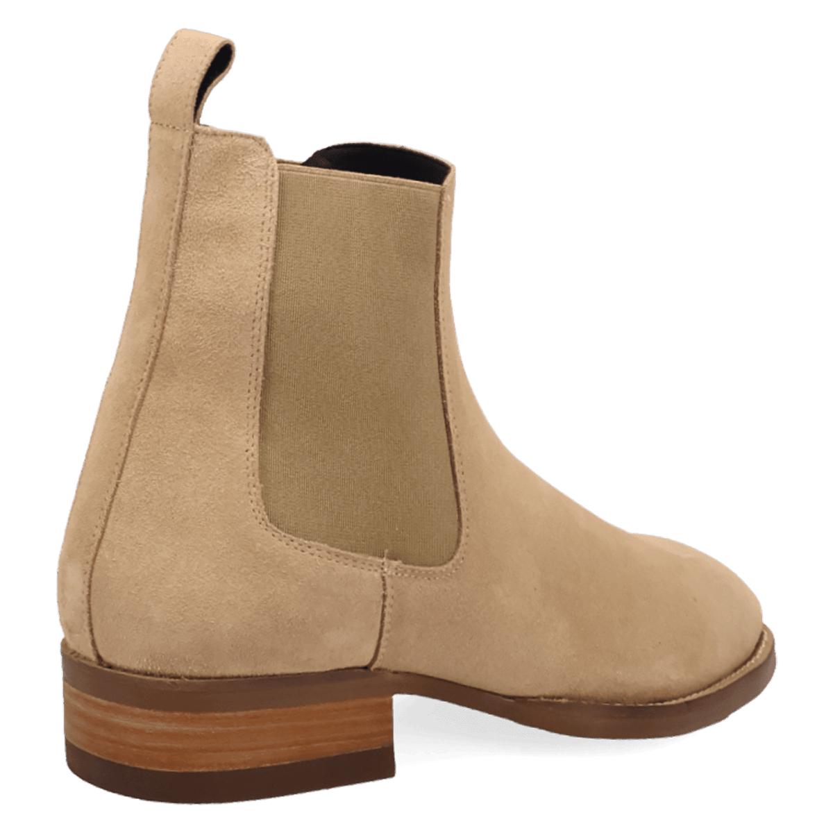 PRODUCT SHOT GENTRY LEATHER BOOTIE AT 315 DEGREE ANGLE