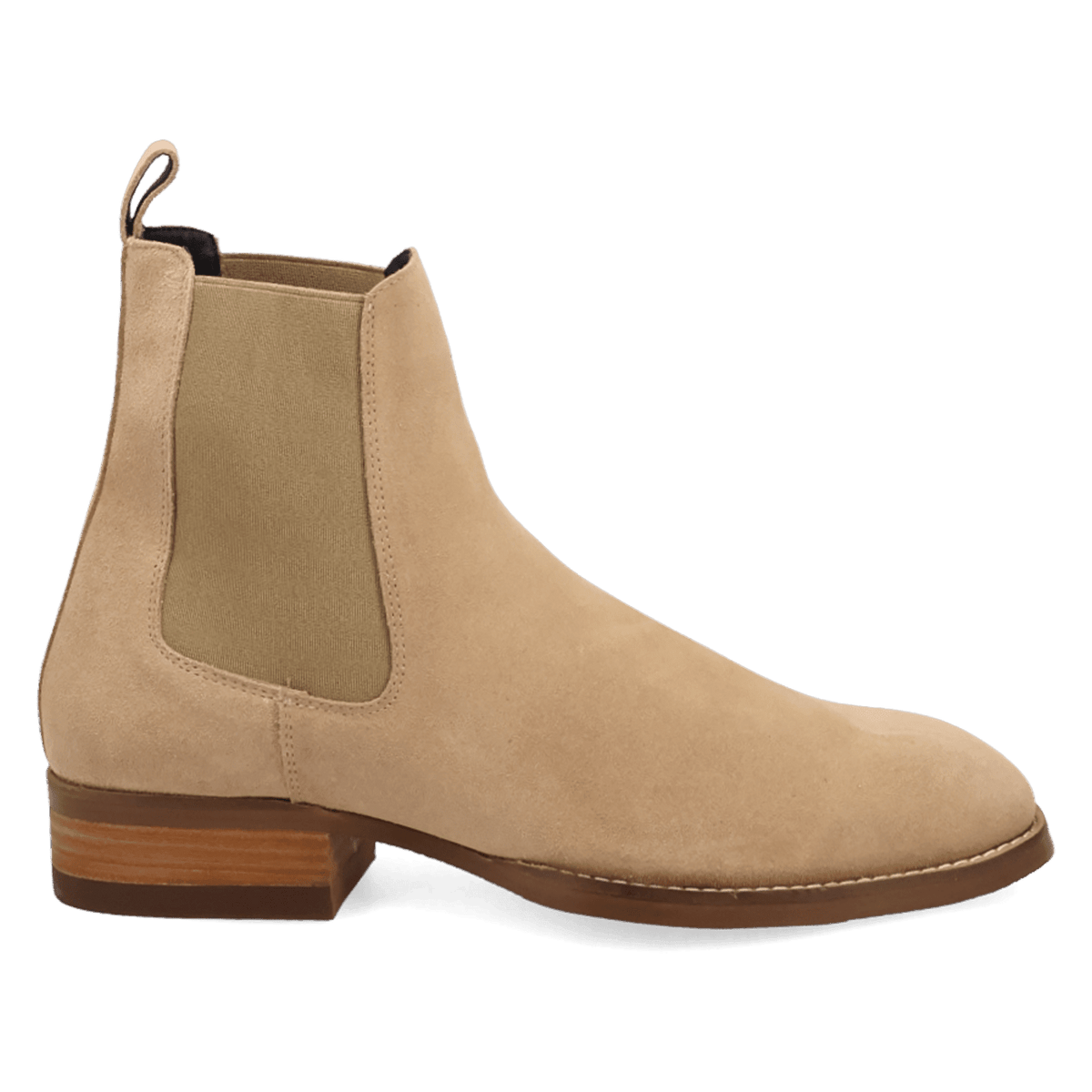 PRODUCT SHOT GENTRY LEATHER BOOTIE AT 90 DEGREE INSIDE ANGLE