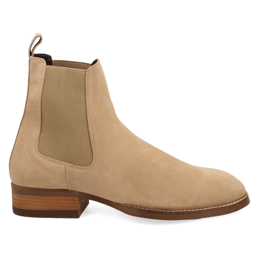 PRODUCT SHOT GENTRY LEATHER BOOTIE AT 90 DEGREE INSIDE ANGLE