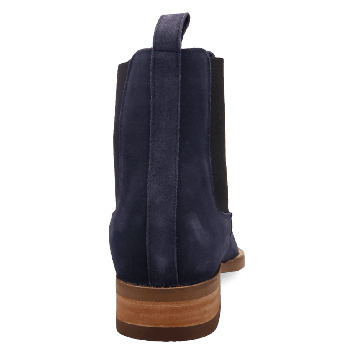 PRODUCT SHOT GENTRY LEATHER BOOTIE AT 180 DEGREE BACK ANGLE