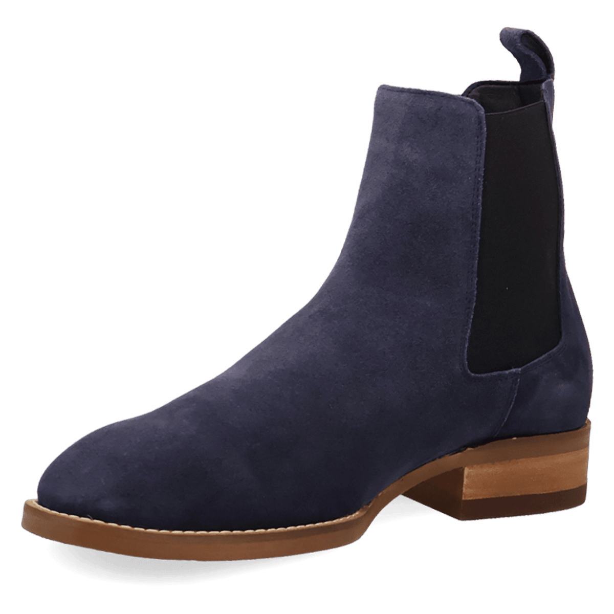 PRODUCT SHOT GENTRY LEATHER BOOTIE AT 225 DEGREE ANGLE