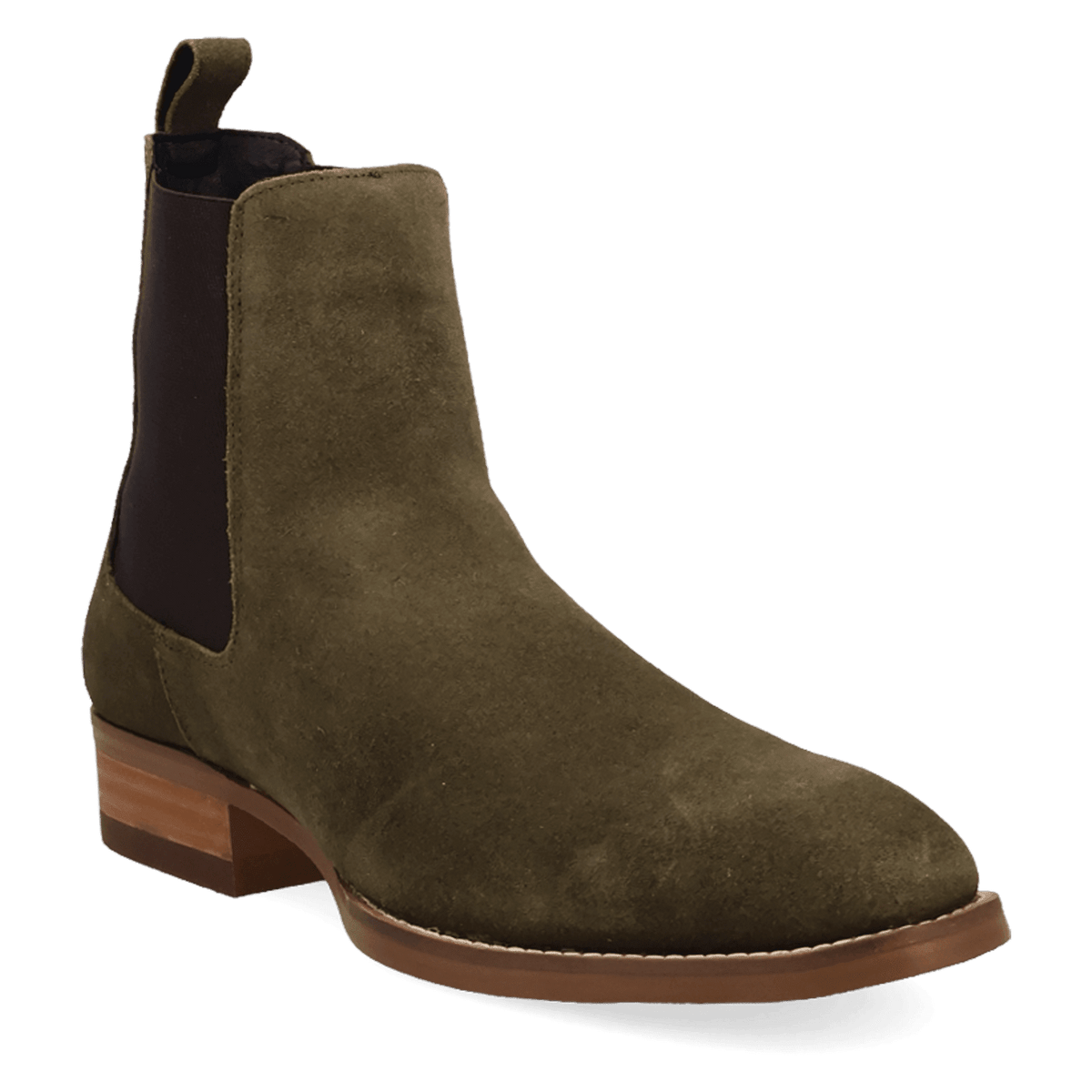 PRODUCT SHOT GENTRY LEATHER BOOTIE AT 45 DEGREE ANGLE