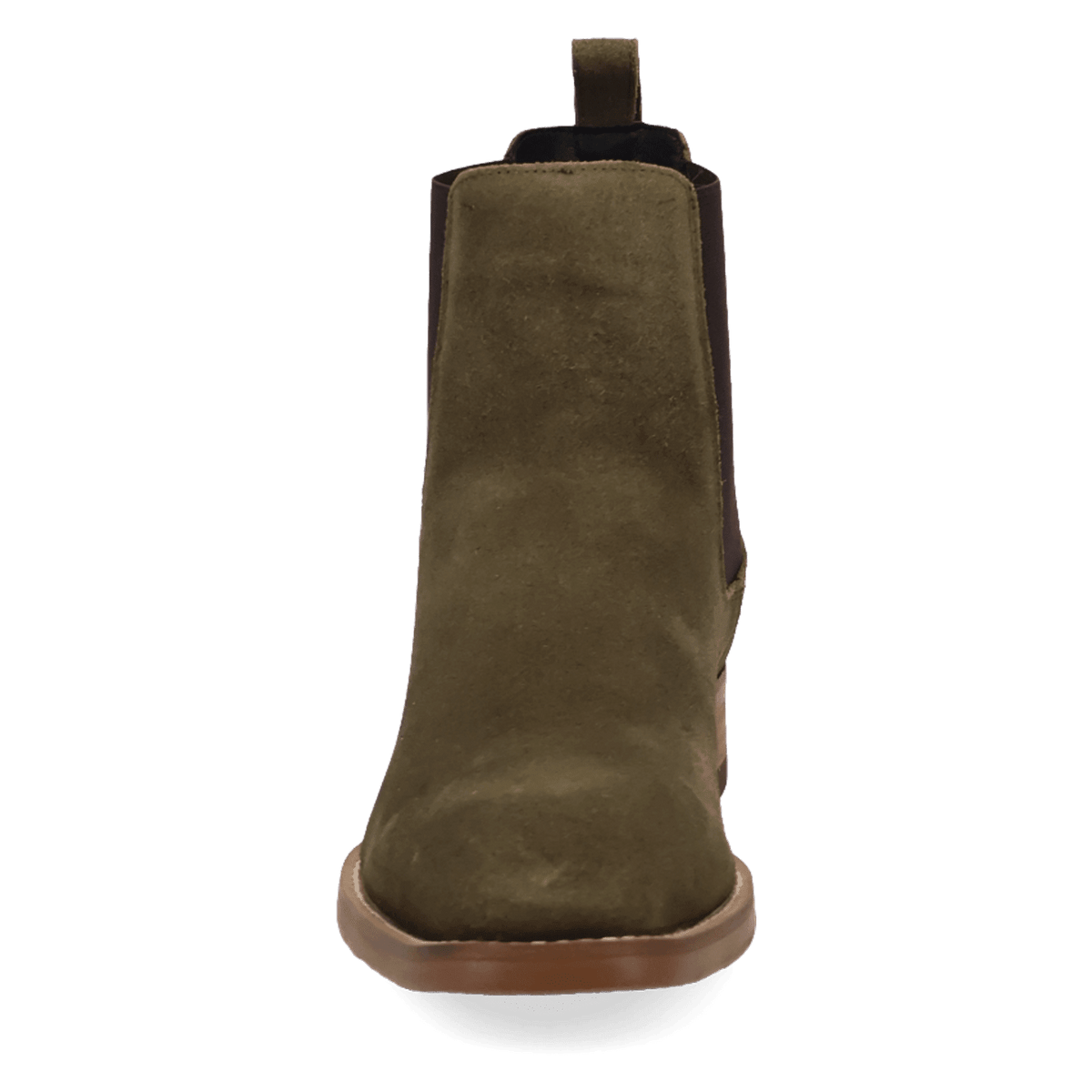 PRODUCT SHOT GENTRY LEATHER BOOTIE AT FRONT ANGLE