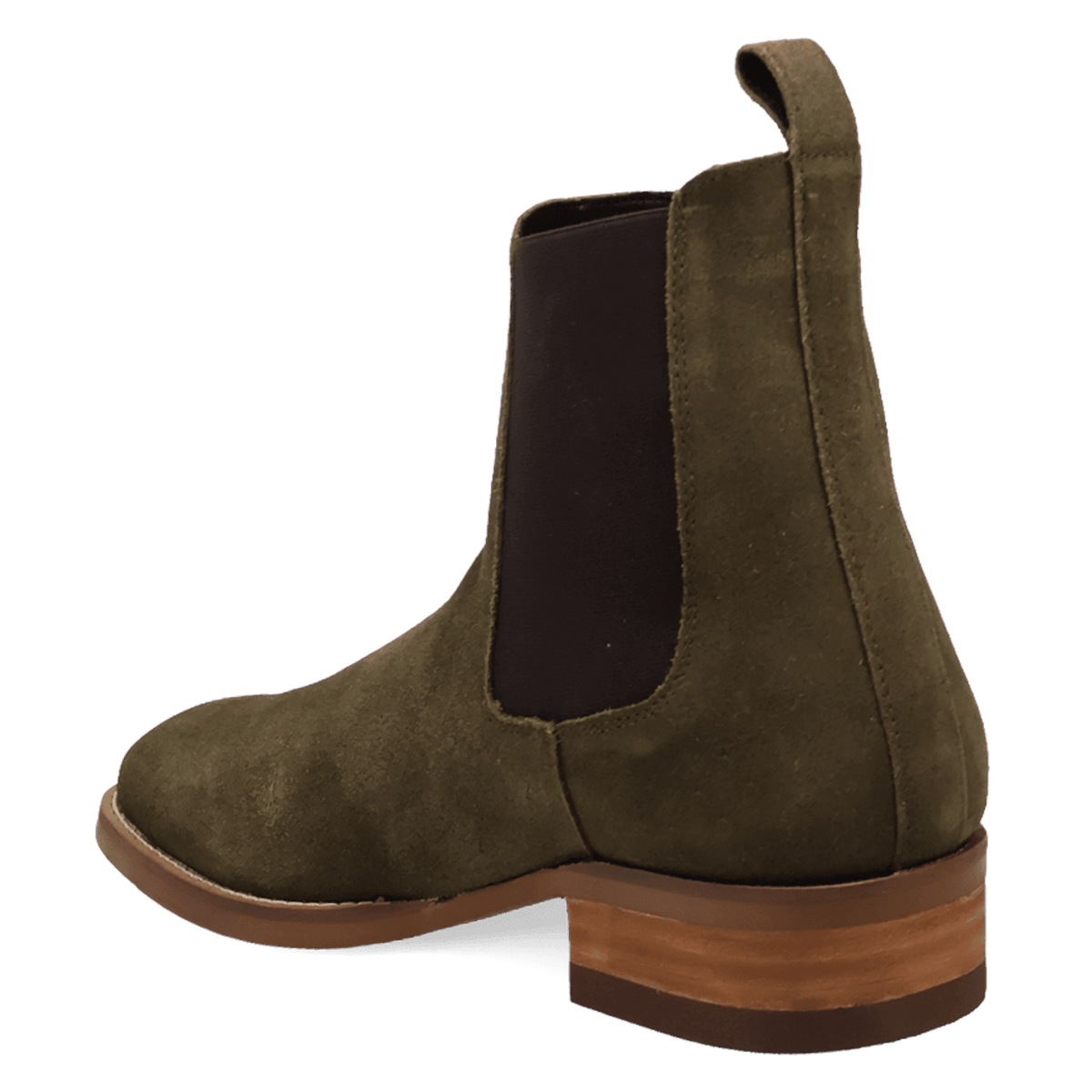 PRODUCT SHOT GENTRY LEATHER BOOTIE AT 270 DEGREE ANGLE