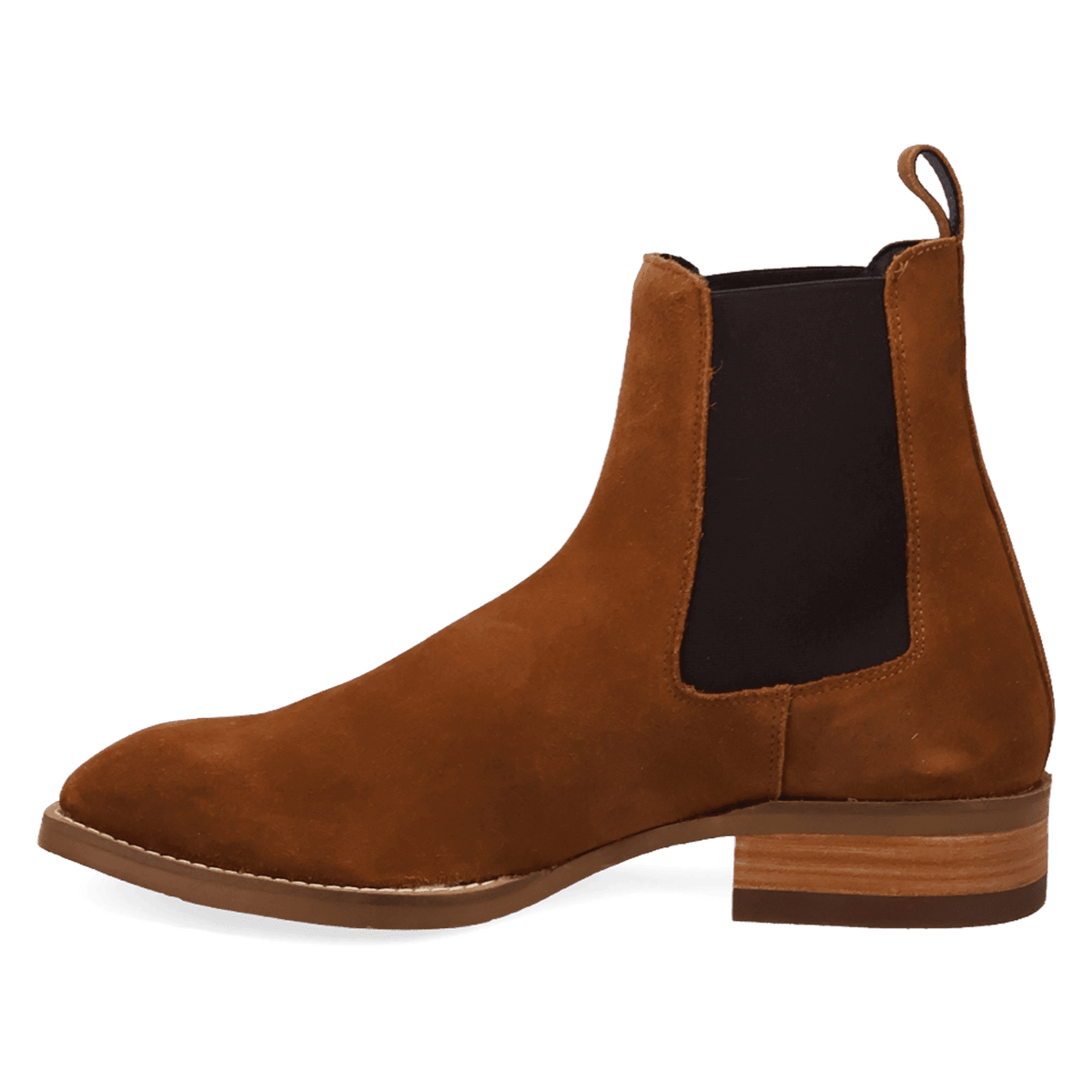 PRODUCT SHOT GENTRY LEATHER BOOTIE AT 135 DEGREE OUTSIDE ANGLE