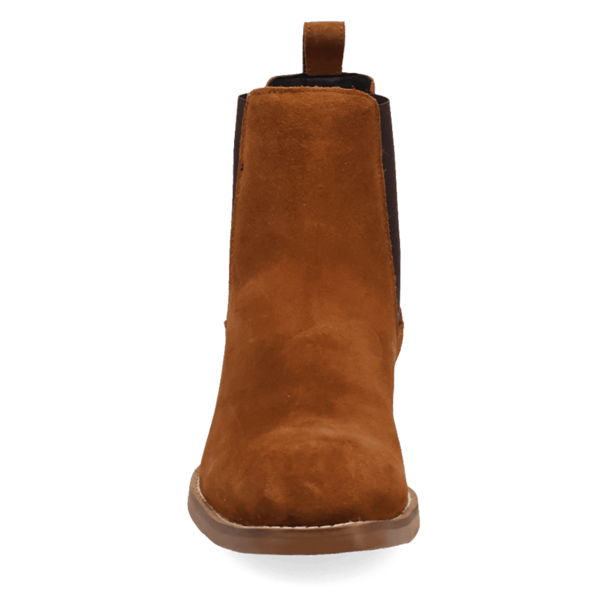 PRODUCT SHOT GENTRY LEATHER BOOTIE AT FRONT ANGLE