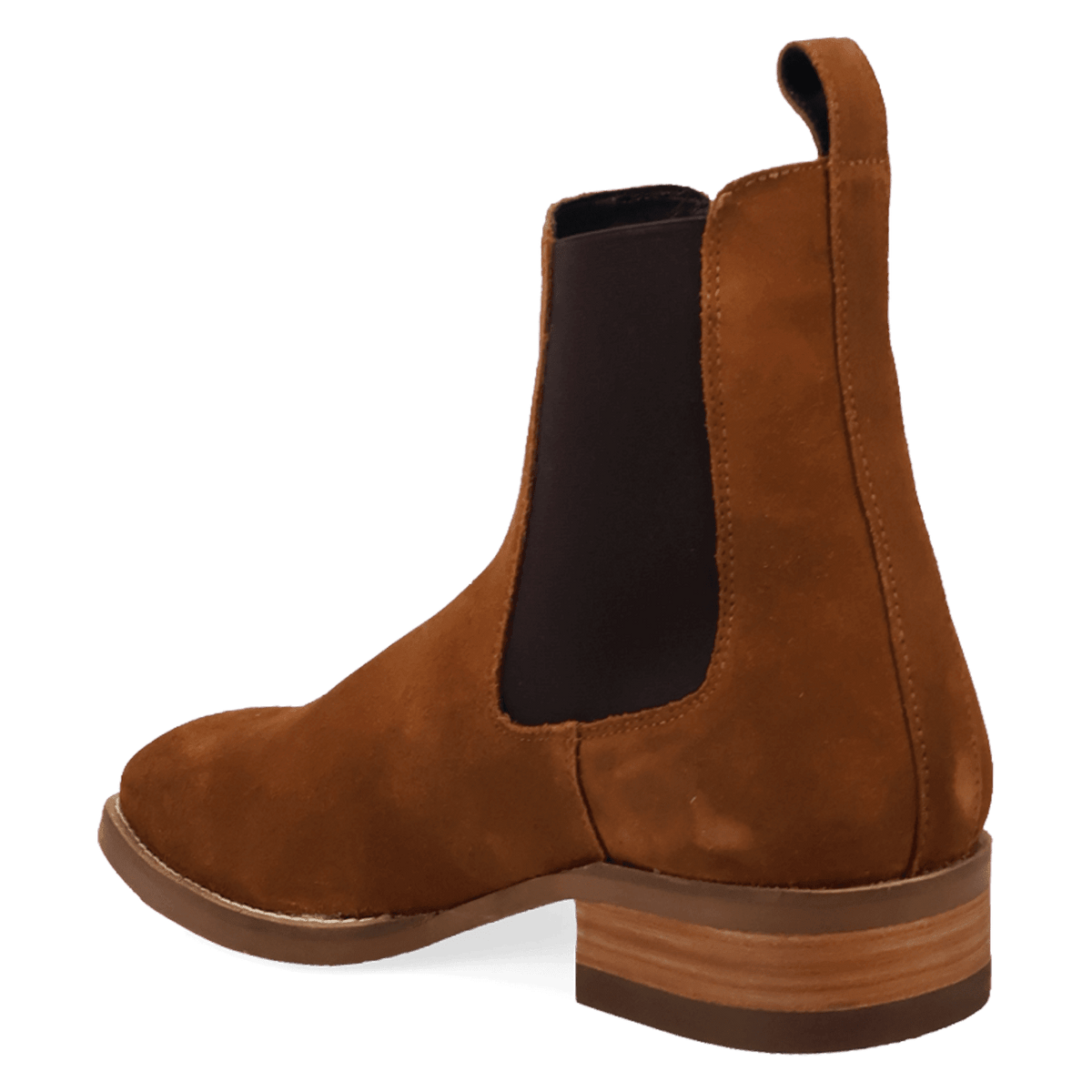 PRODUCT SHOT GENTRY LEATHER BOOTIE AT 270 DEGREE ANGLE
