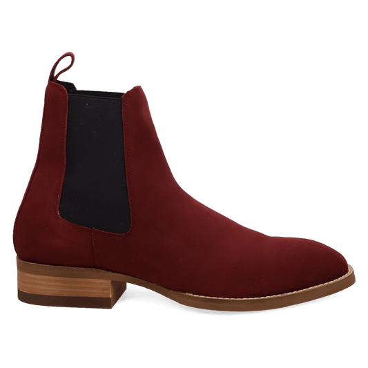 PRODUCT SHOT GENTRY LEATHER BOOTIE AT 90 DEGREE INSIDE ANGLE