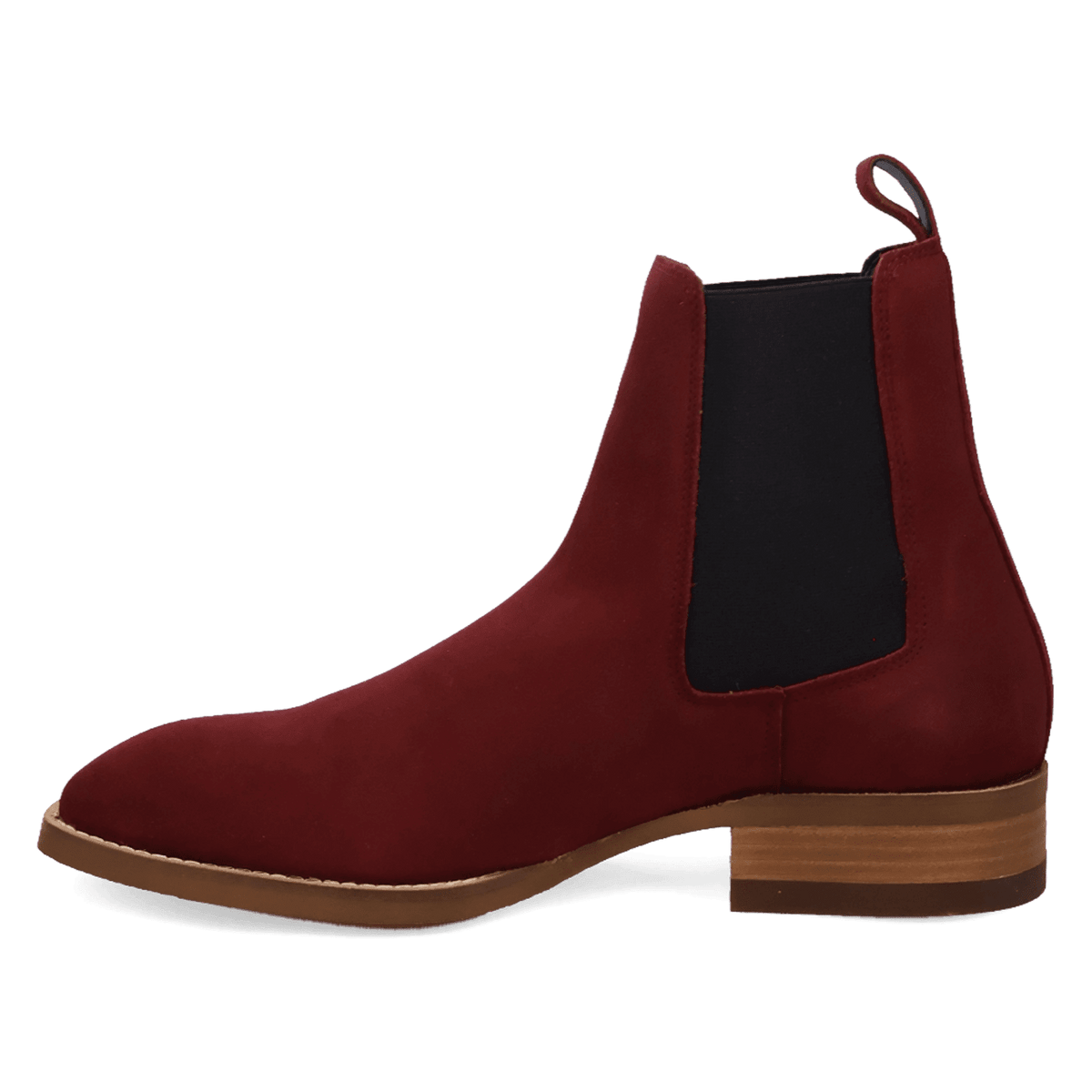 PRODUCT SHOT GENTRY LEATHER BOOTIE AT 135 DEGREE OUTSIDE ANGLE