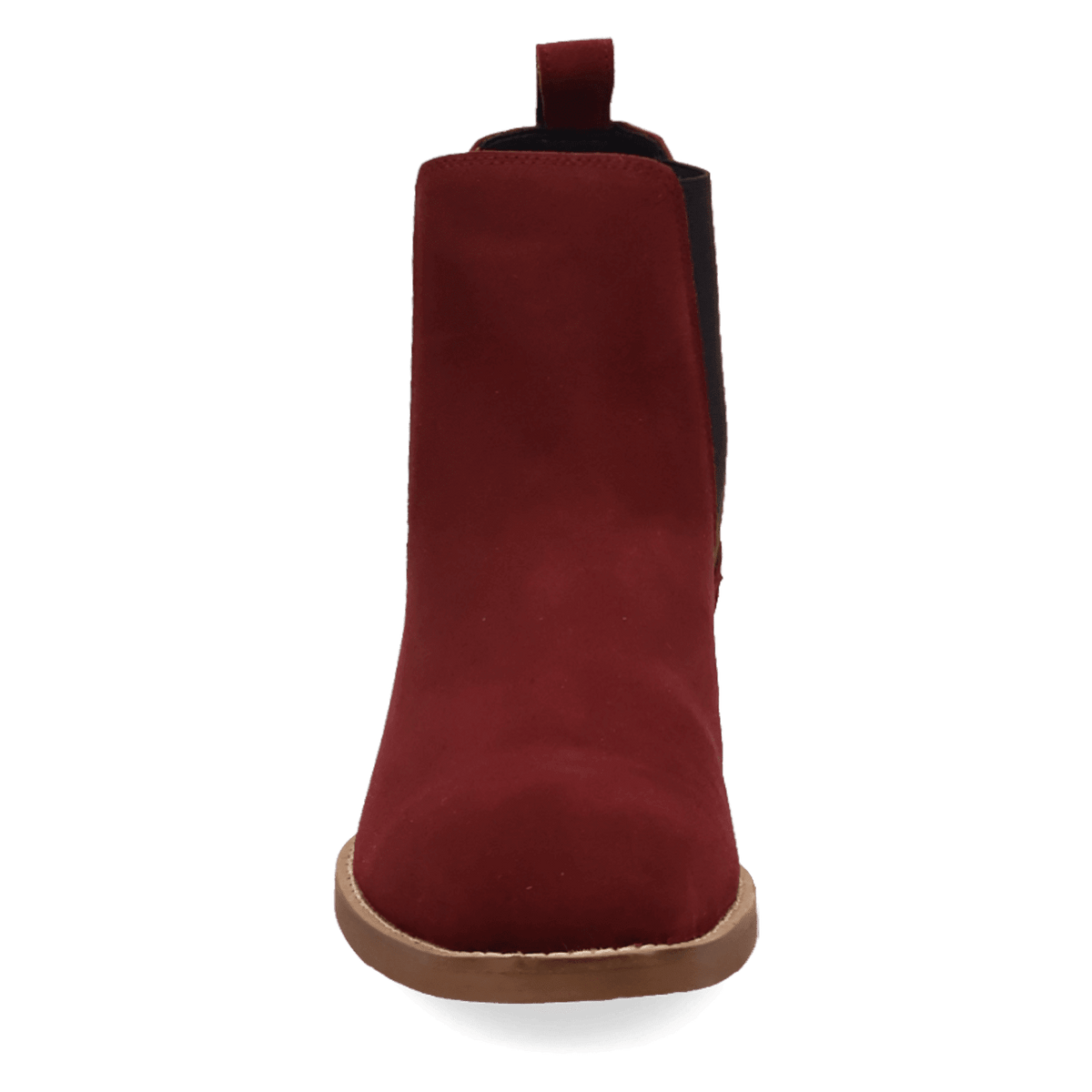 PRODUCT SHOT GENTRY LEATHER BOOTIE AT FRONT ANGLE