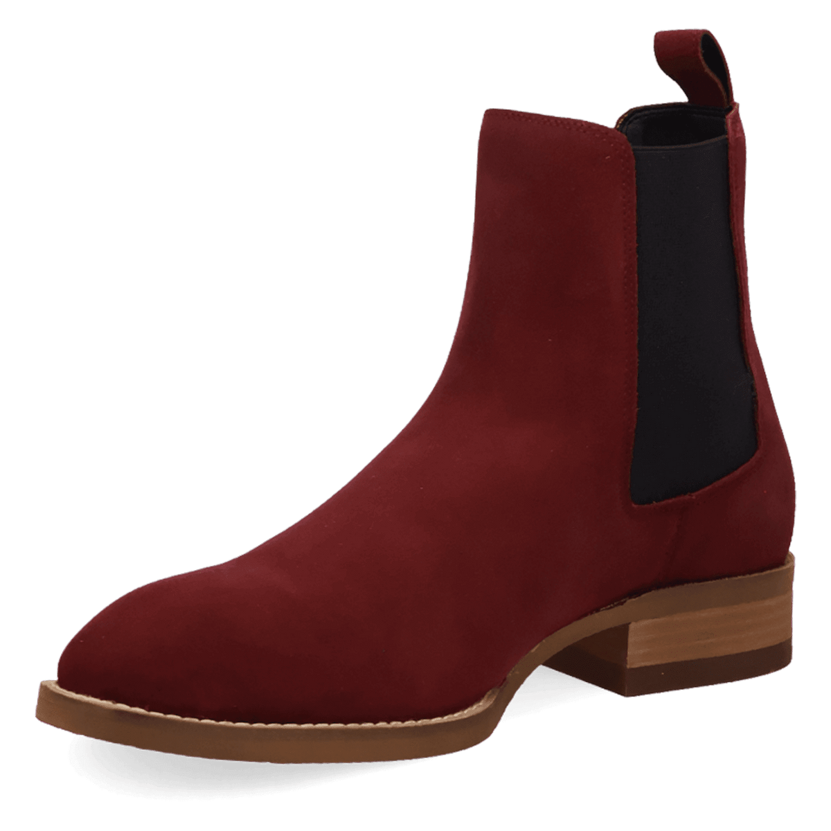 PRODUCT SHOT GENTRY LEATHER BOOTIE AT 225 DEGREE ANGLE