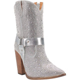 CROWN JEWEL LEATHER BOOTIE