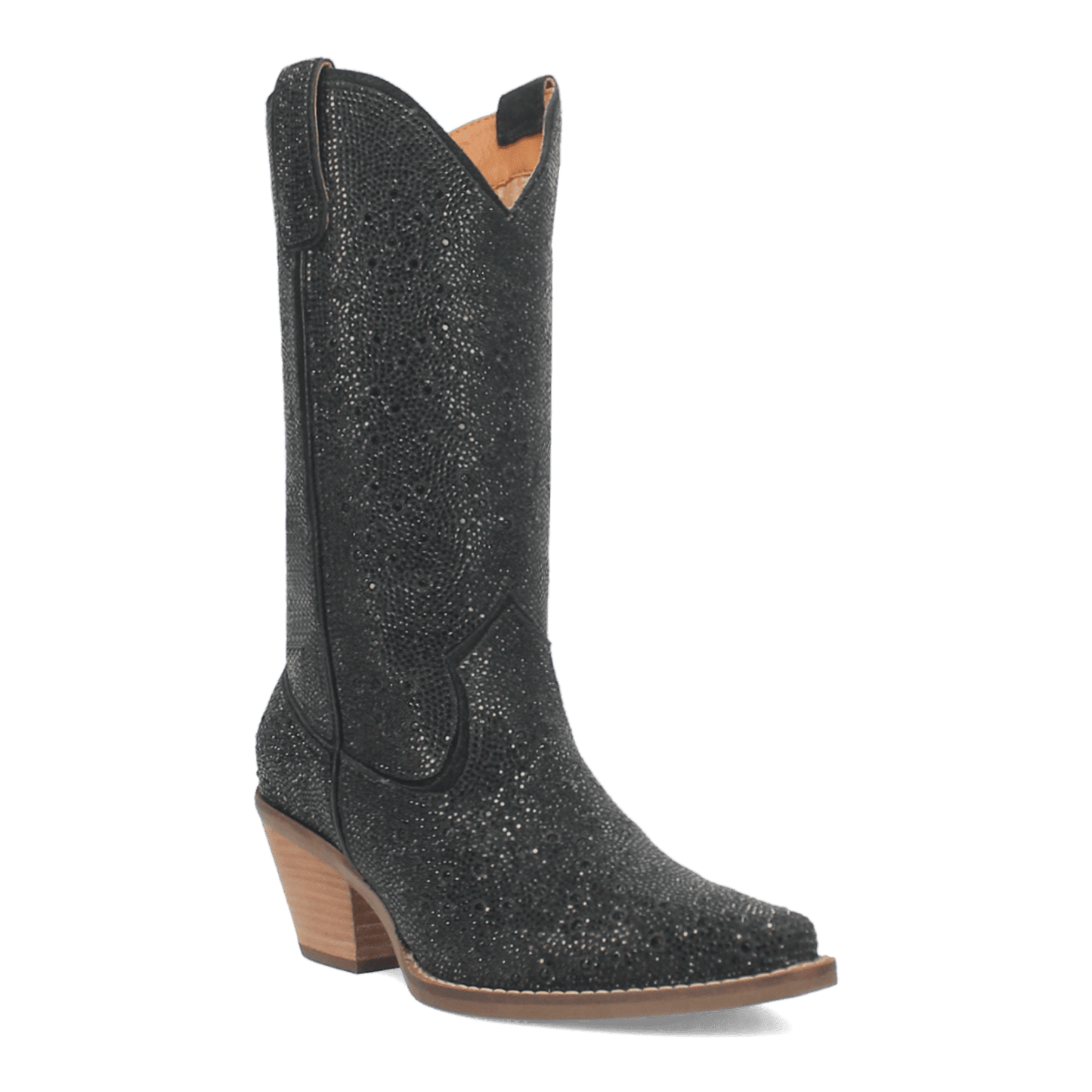 Angle 1, SILVER DOLLAR LEATHER BOOT