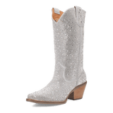 Angle 8, SILVER DOLLAR LEATHER BOOT