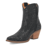 Angle 8, RHINESTONE COWGIRL LEATHER BOOTIE