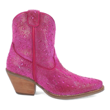 Angle 2, RHINESTONE COWGIRL LEATHER BOOTIE