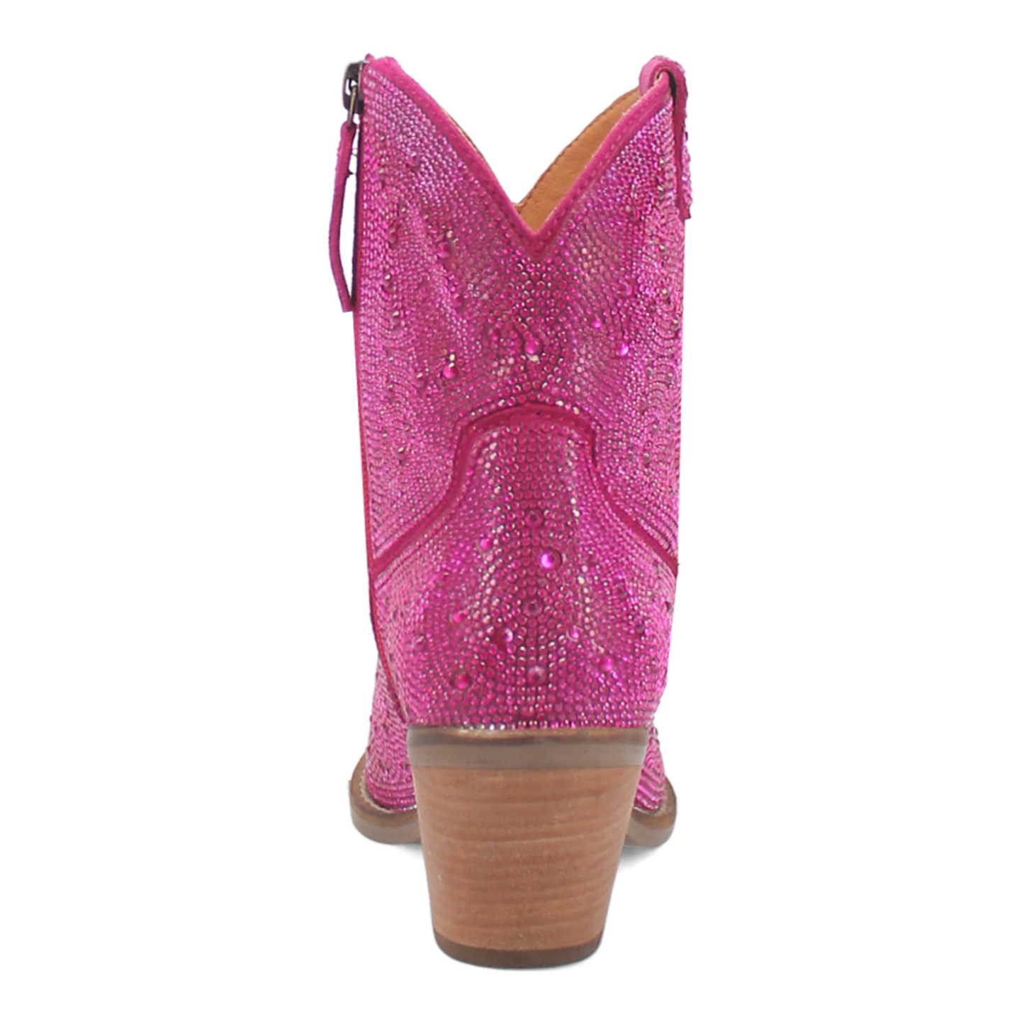 Angle 4, RHINESTONE COWGIRL LEATHER BOOTIE