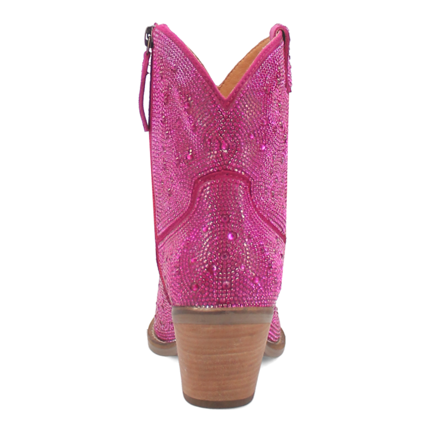 Angle 4, RHINESTONE COWGIRL LEATHER BOOTIE