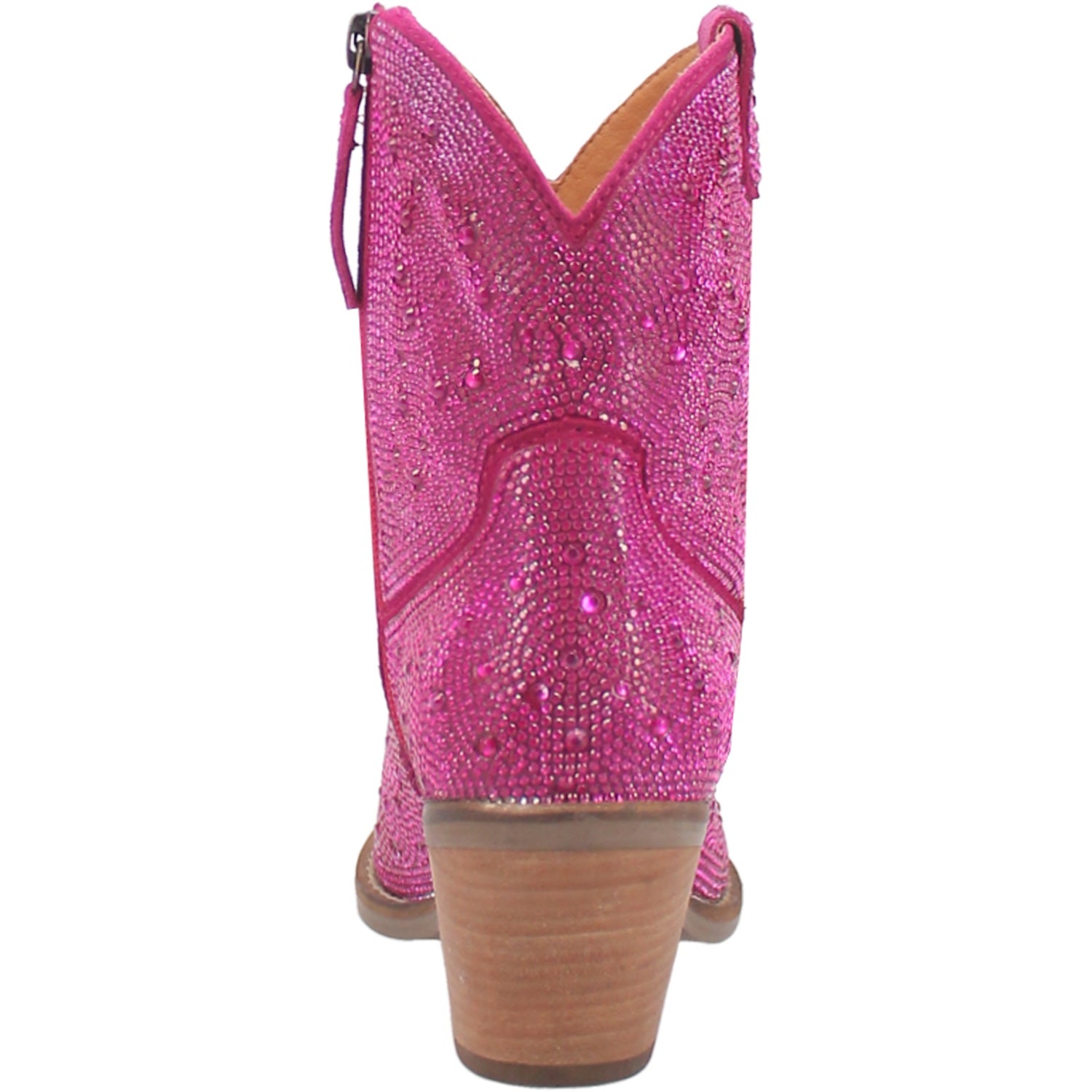 Angle 4, RHINESTONE COWGIRL LEATHER BOOTIE