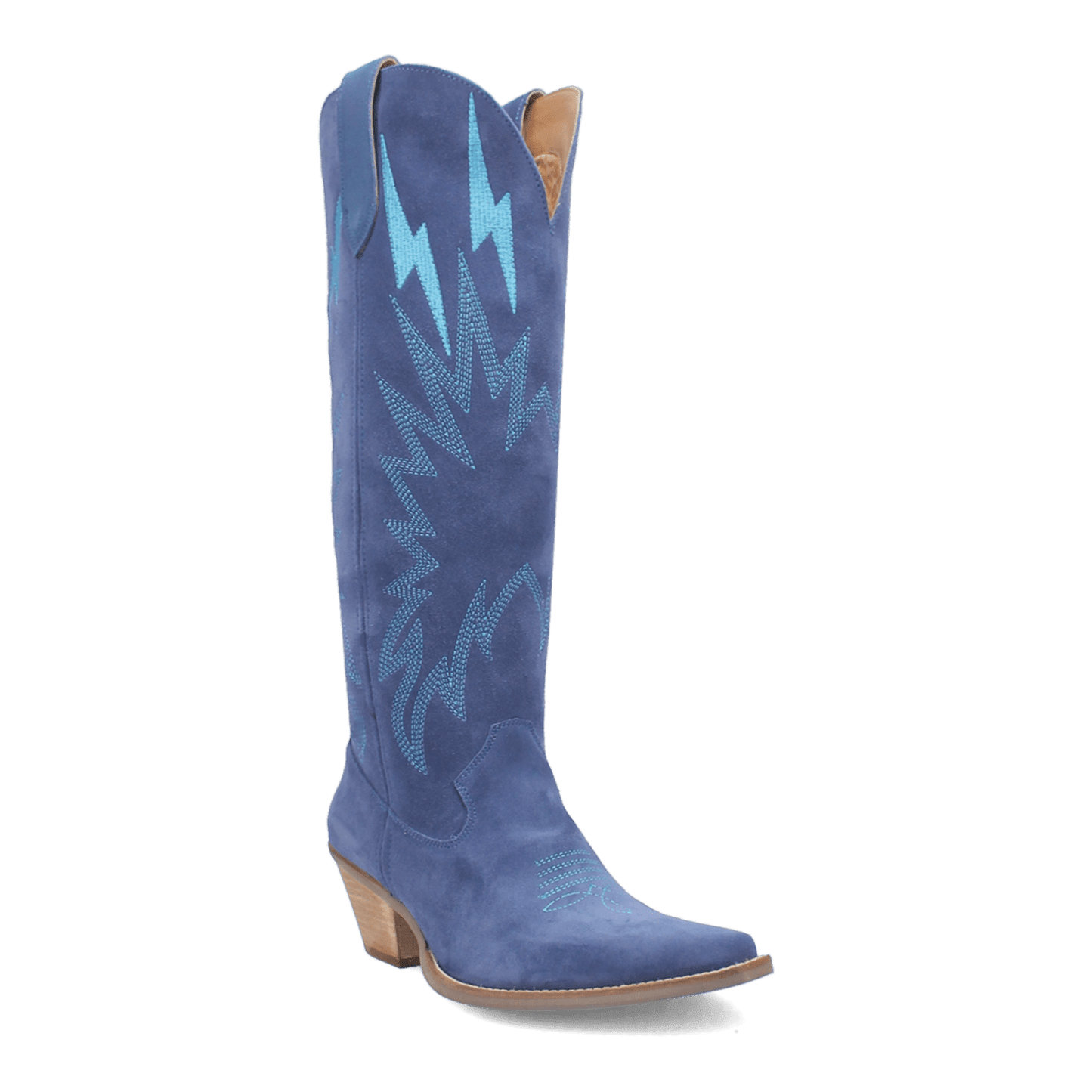 Navy leather long boots hotsell