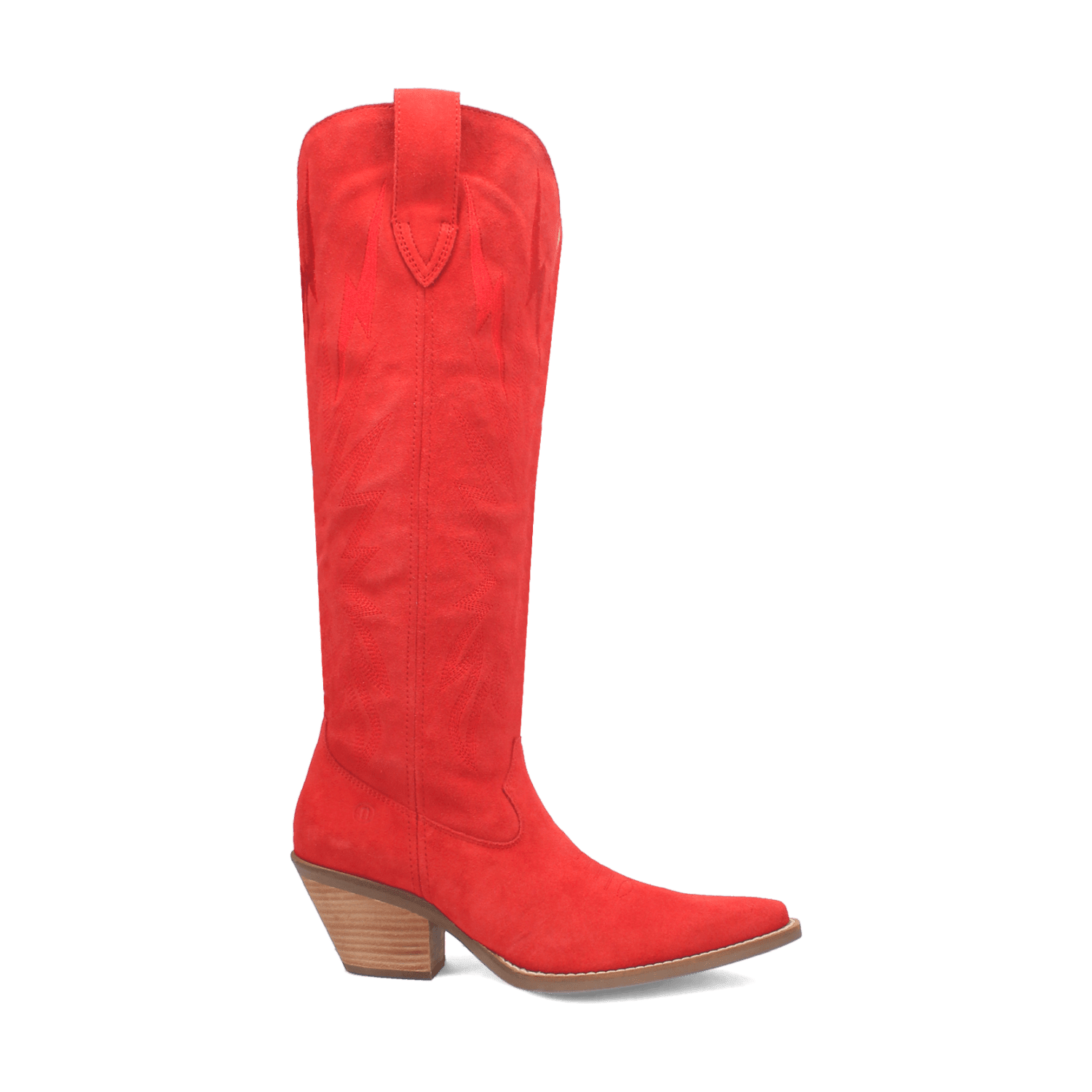 Women s Dingo Thunder Road Suede Boots Size 6.5 Red