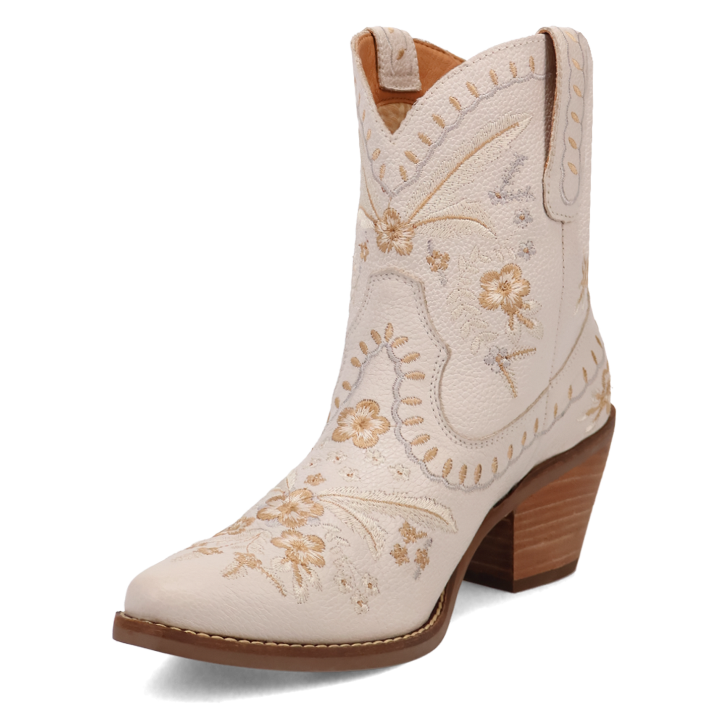 #PRIMROSE LEATHER BOOTIE