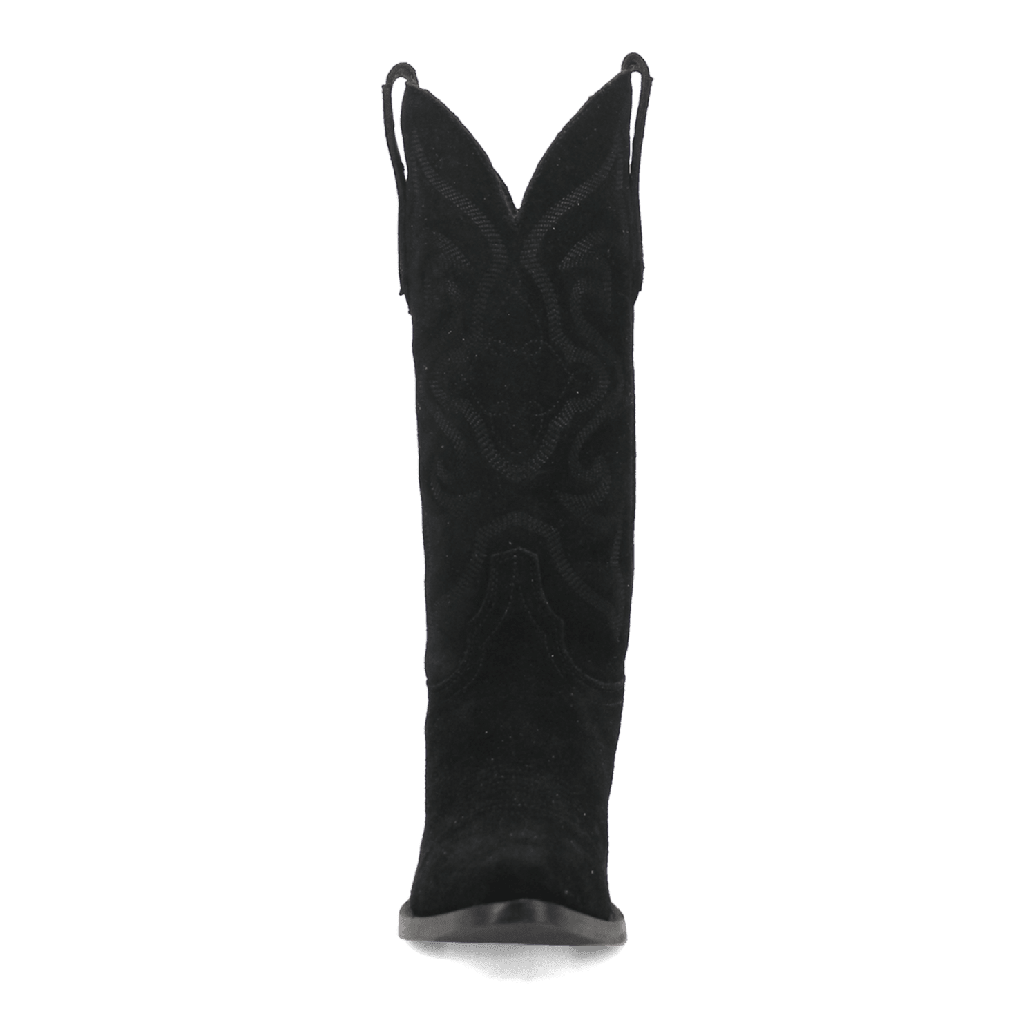 PRODUCT SHOT #OUT WEST LEATHER BOOT AT FRONT ANGLE