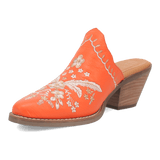 Angle 8, WILDFLOWER LEATHER MULE