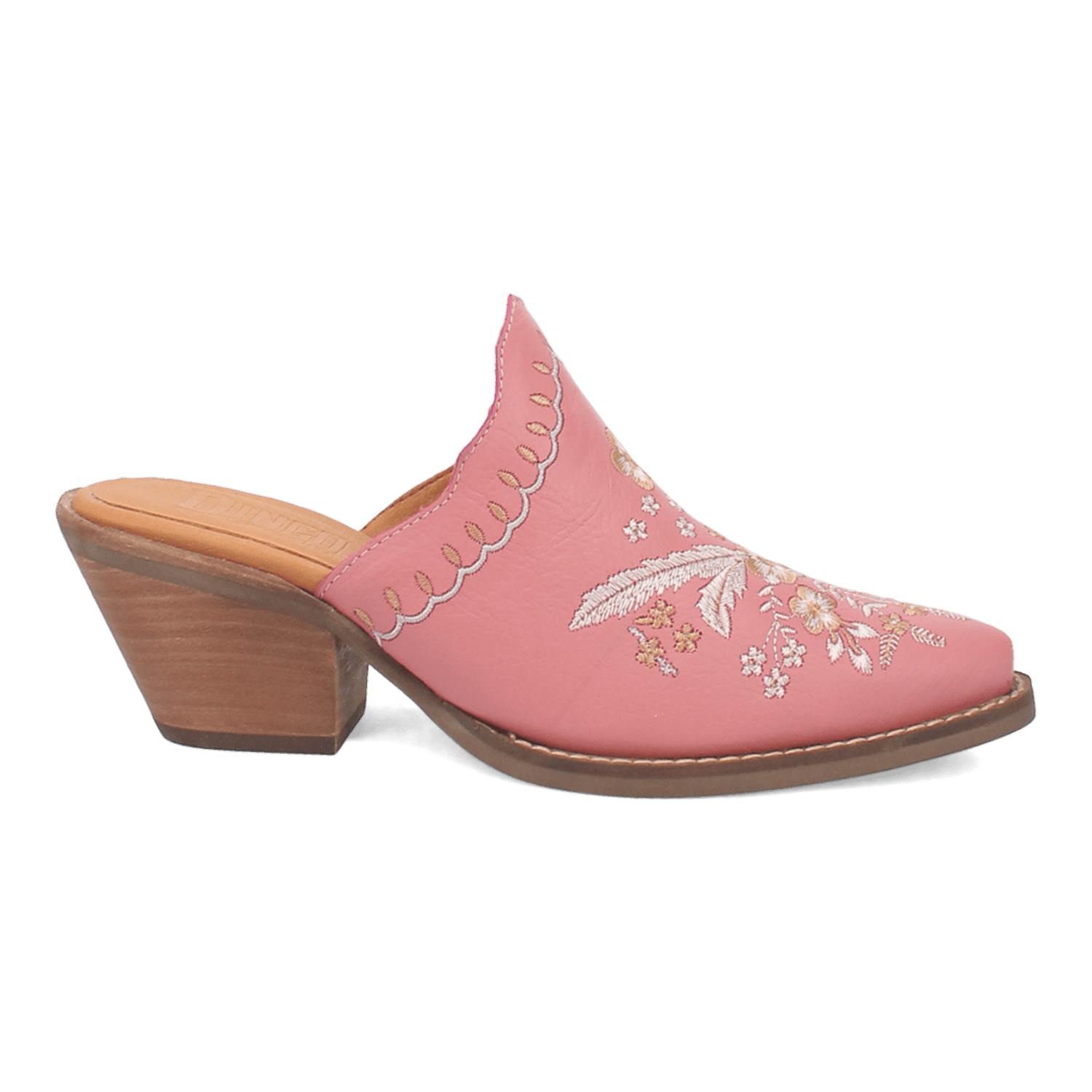 Angle 2, WILDFLOWER LEATHER MULE