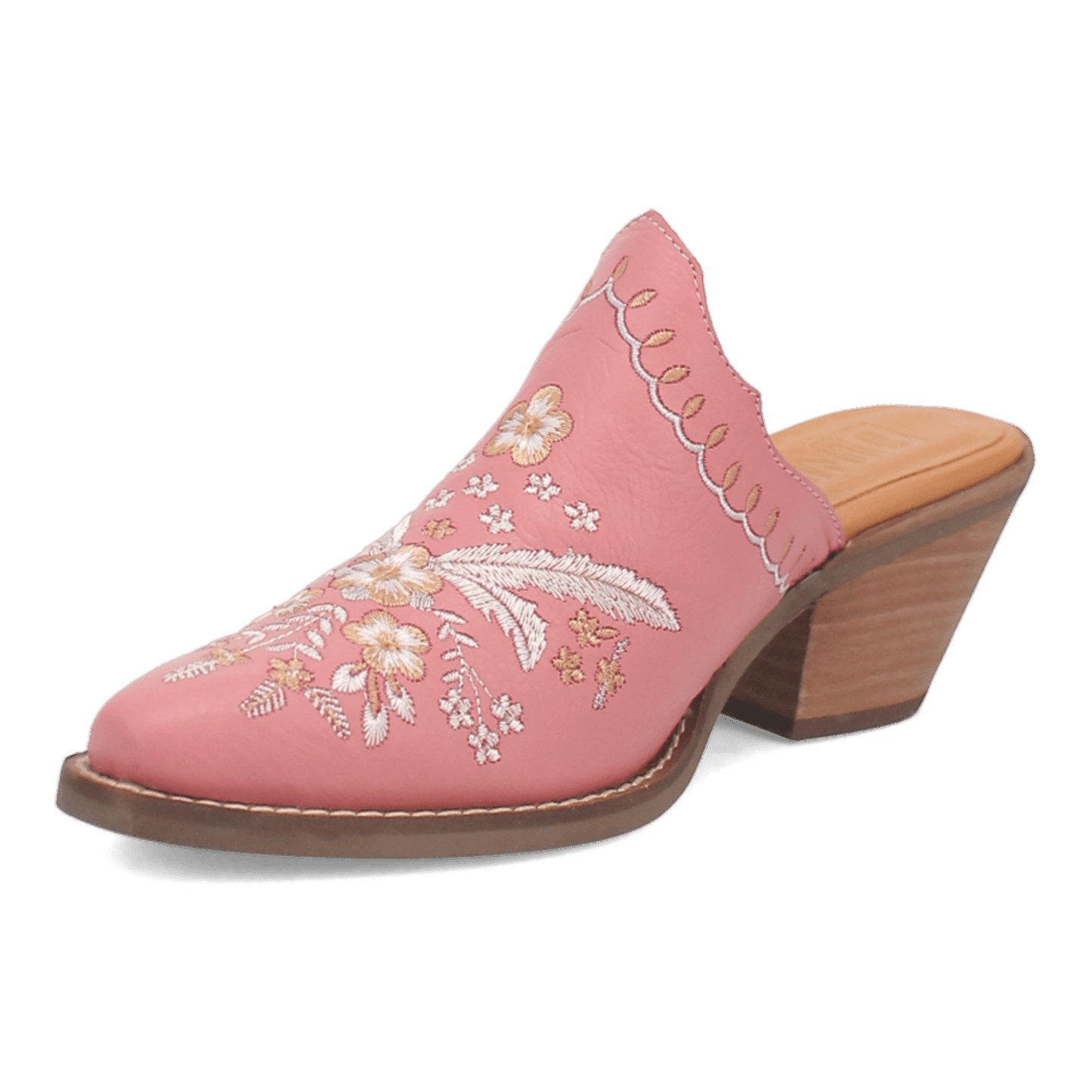 Angle 8, WILDFLOWER LEATHER MULE