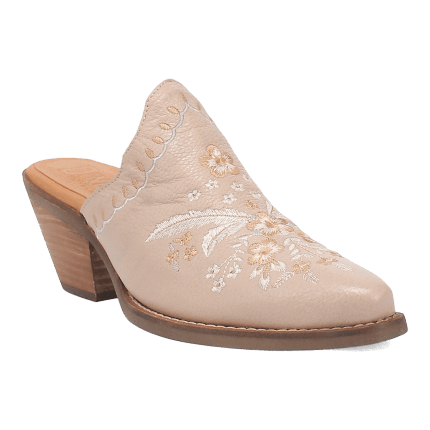 Angle 1, WILDFLOWER LEATHER MULE