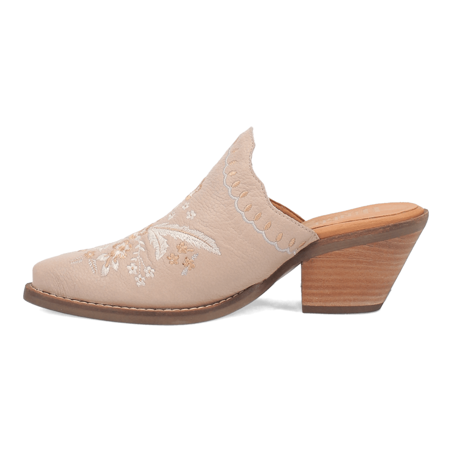 Angle 3, WILDFLOWER LEATHER MULE