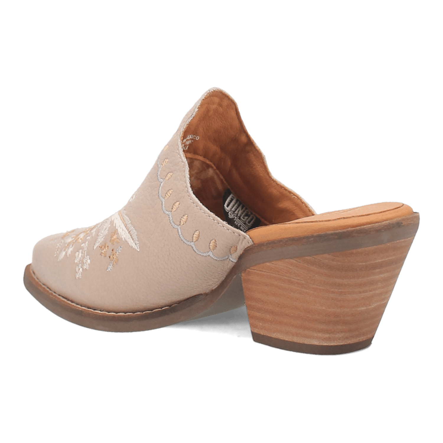 Angle 9, WILDFLOWER LEATHER MULE