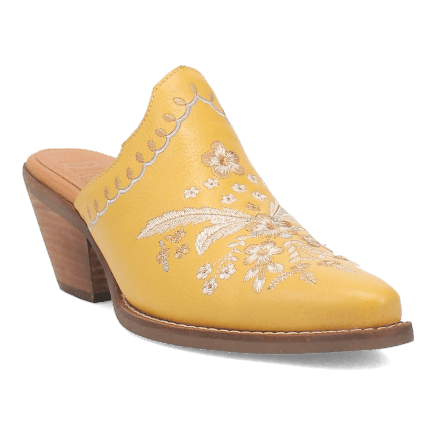 Angle 1, WILDFLOWER LEATHER MULE