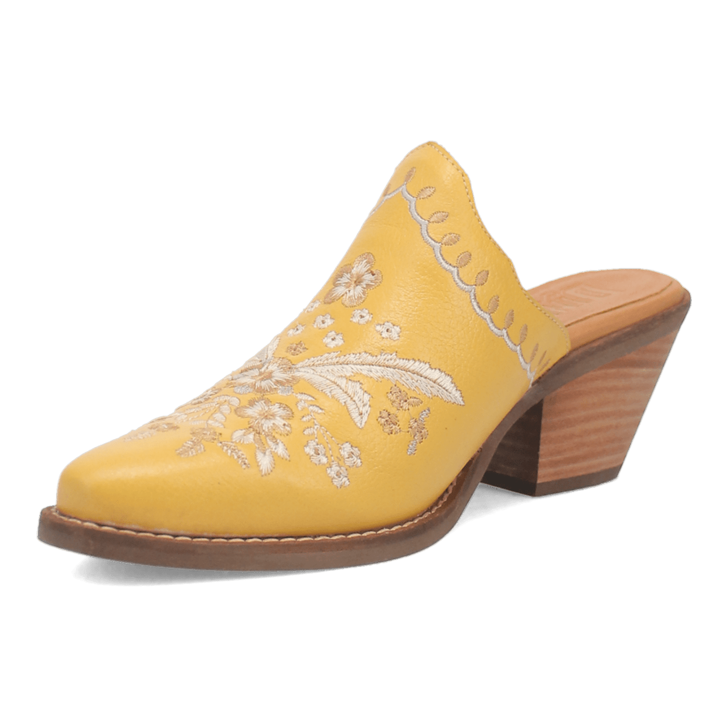 Angle 8, WILDFLOWER LEATHER MULE