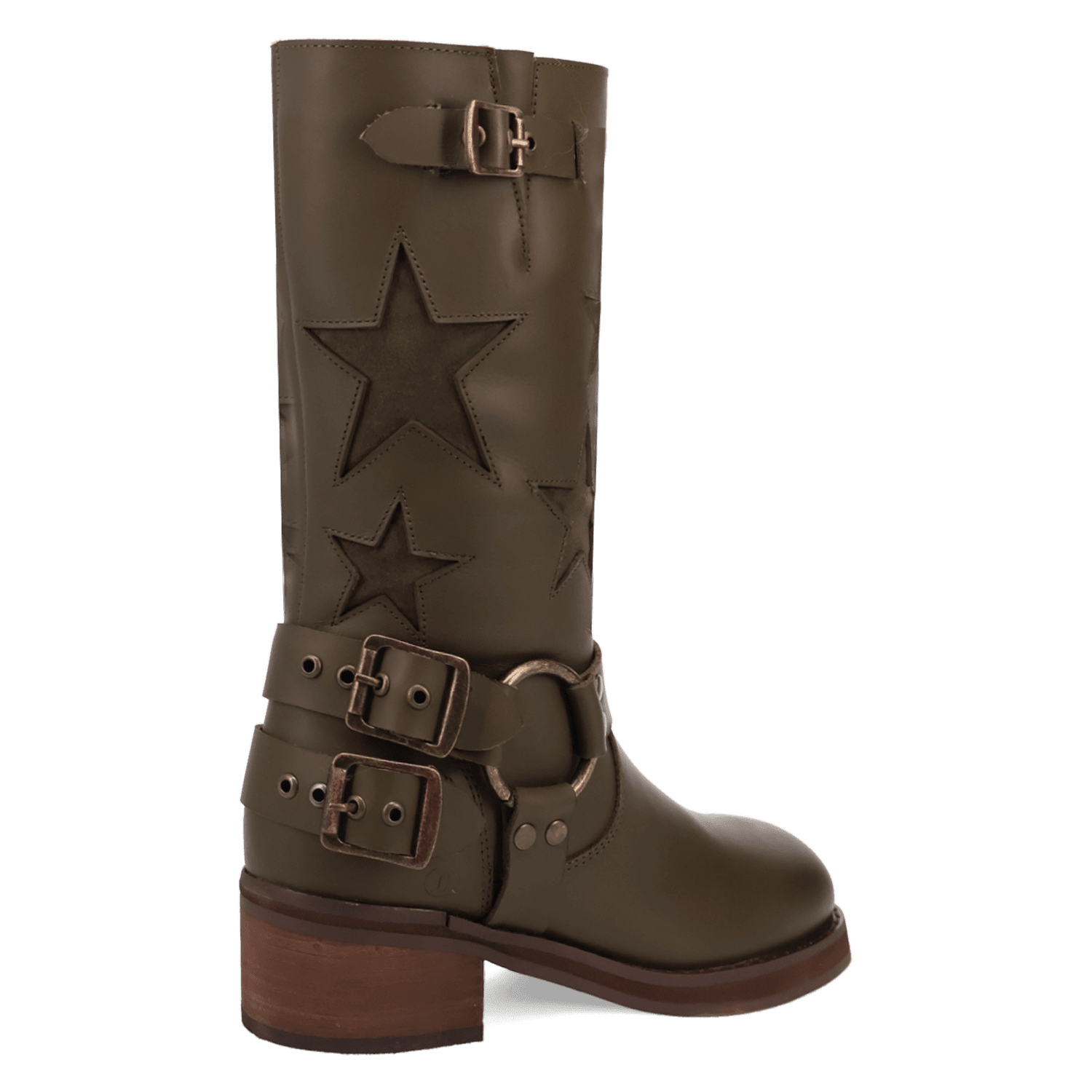 PRODUCT SHOT BLACKLIST LEATHER BOOT AT 315 DEGREE ANGLE
