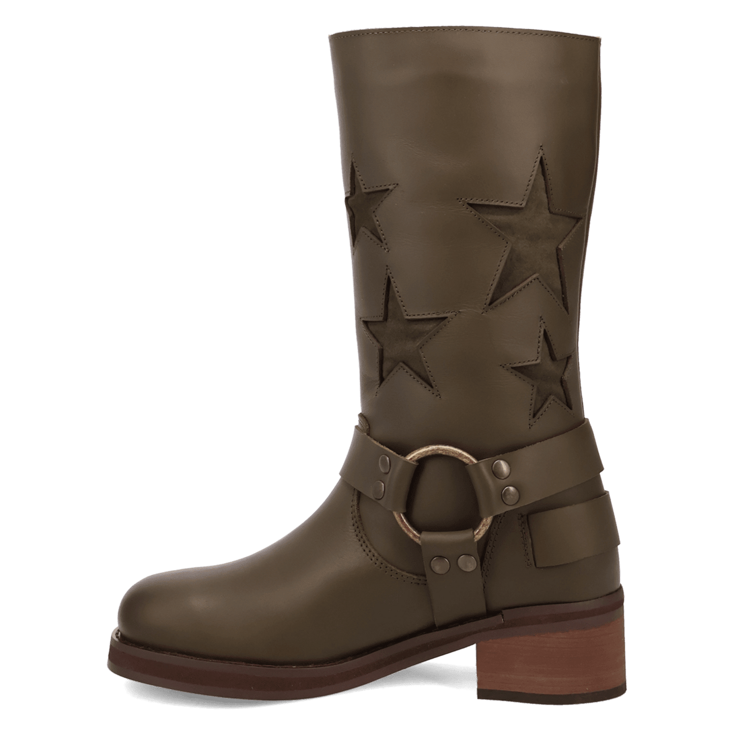 PRODUCT SHOT BLACKLIST LEATHER BOOT AT 135 DEGREE OUTSIDE ANGLE
