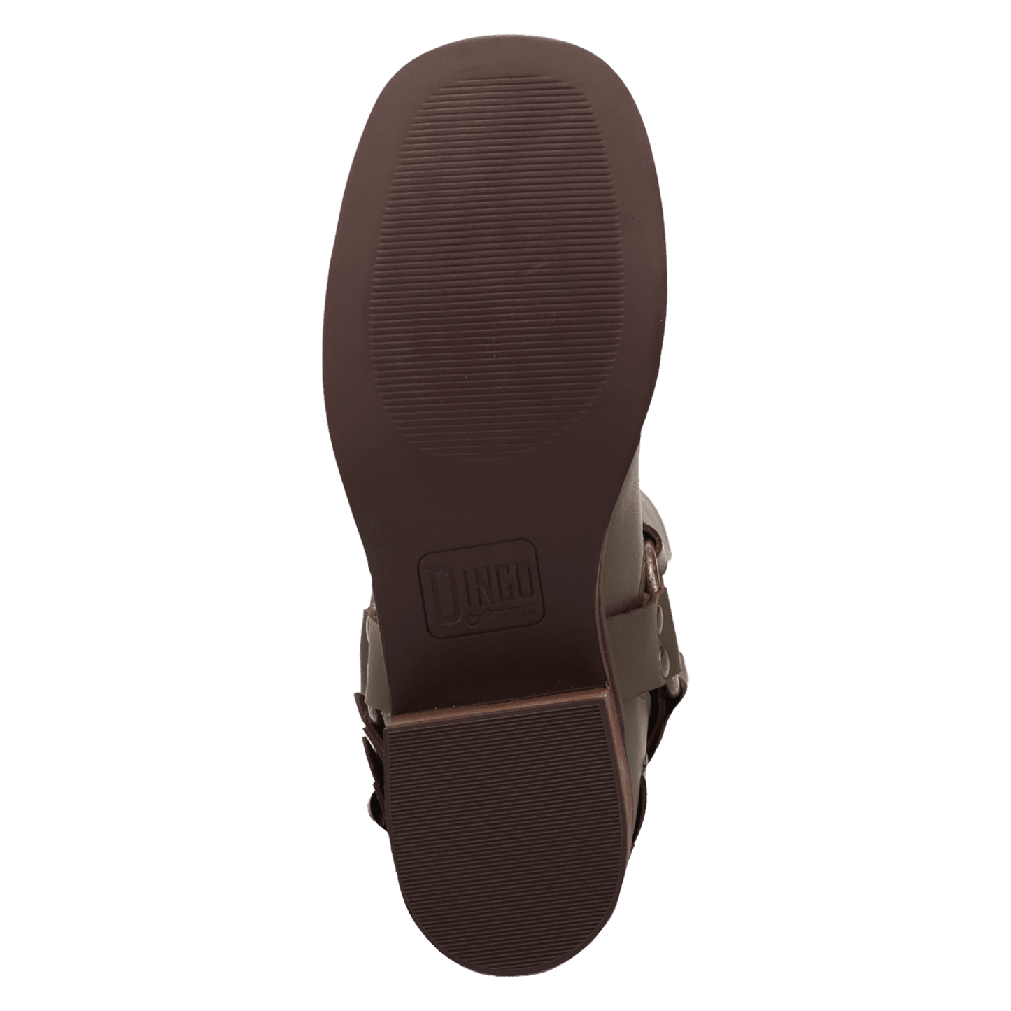PRODUCT SHOT BLACKLIST LEATHER BOOT AT OUTSOLE ANGLE