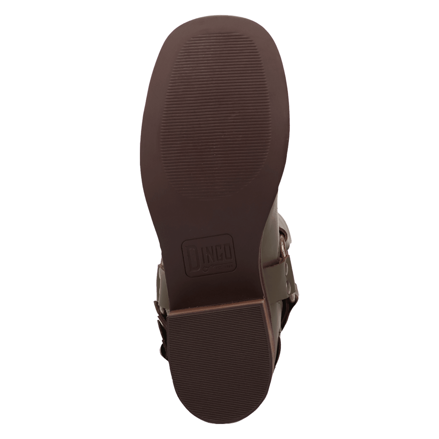PRODUCT SHOT BLACKLIST LEATHER BOOT AT OUTSOLE ANGLE