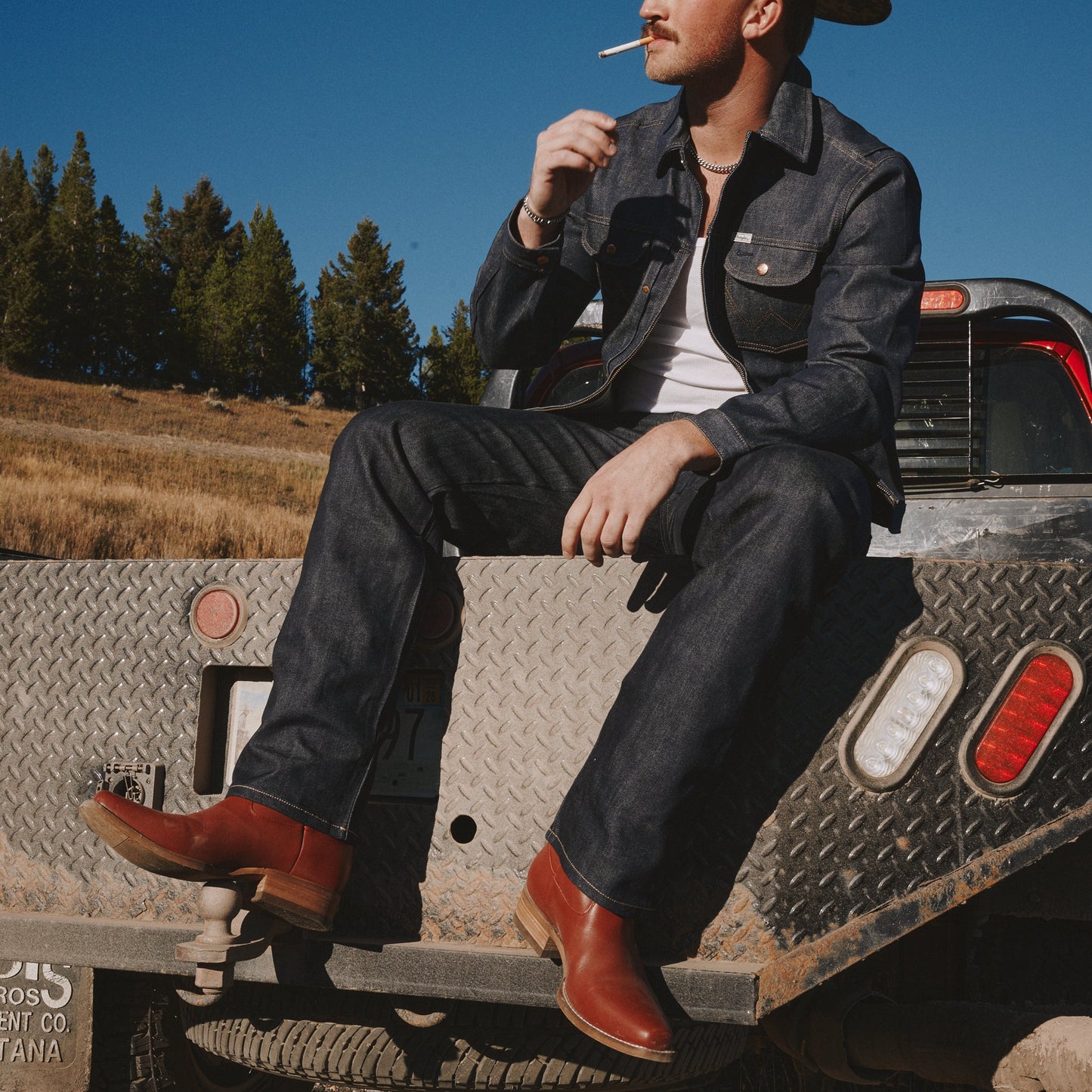 YOUNG BLOOD LEATHER BOOT - Dingo1969